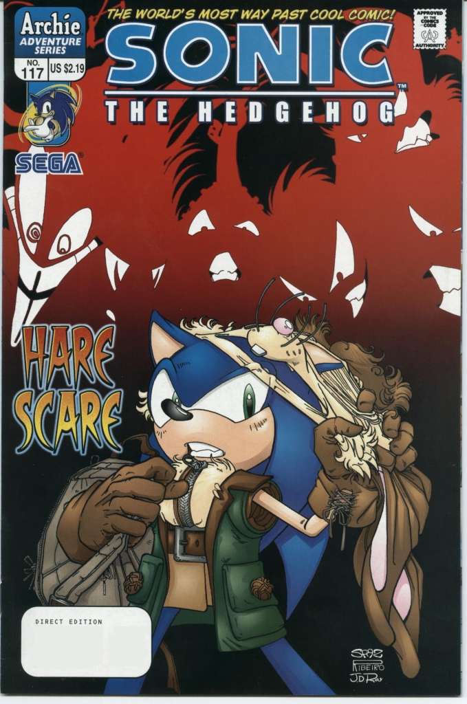 Sonic - Archie Adventure Series February 2003 Cover Page